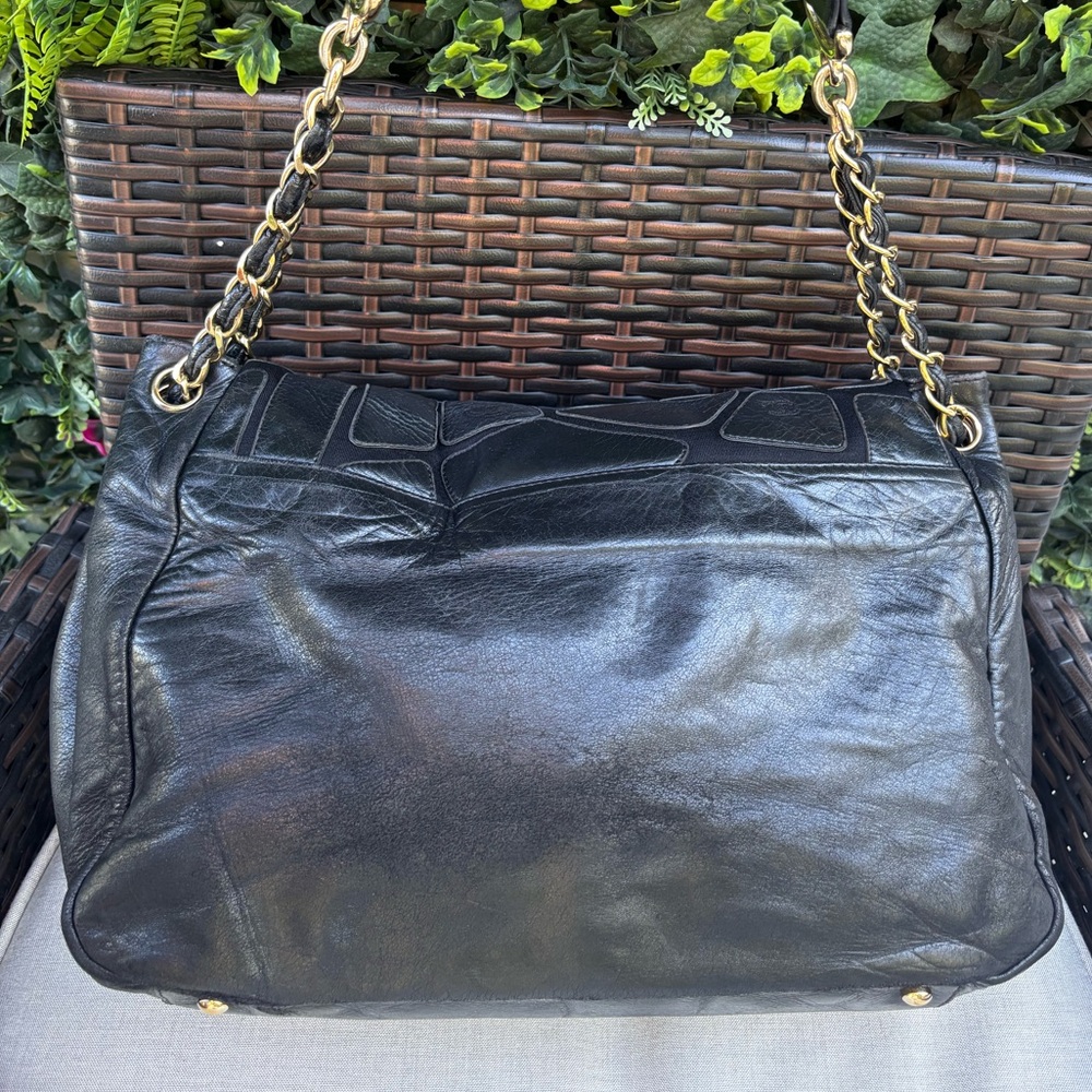 Authentic CHANEL RARE PATCHWORK charm shoulder bag - image 5